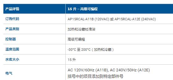 ACCUTHERMAL加熱和冷藏校準浴