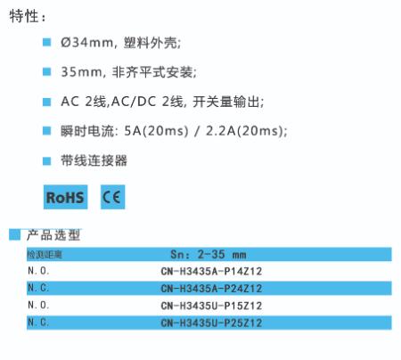 BEDOOKSENSOR電容式接近開關