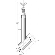 CRYOCOMP 真空夾套 Y 型閥C2043-M21系列