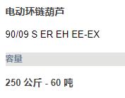 HADEF 電動環鏈葫蘆起重機系列