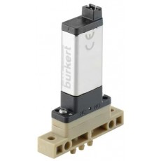 burkert 帶介質分離功能的3/2通靜音閥6724系列