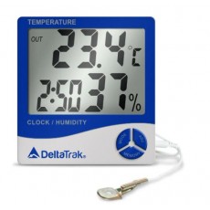 DeltaTrak 巨型顯示器壁掛式溫濕度計13309系列