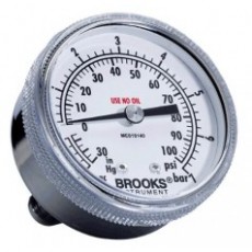 BROOKS INSTRUMENT 機械壓力表122系列
