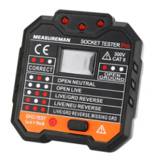 MEASUREMAN 帶有電壓顯示的插座測(cè)試儀系列