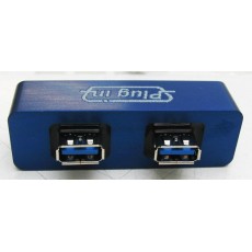 Plug in 帶2個USB 3.0母/母連接器系列