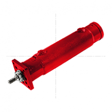 HYDROPNEU 帶水冷套和前法蘭的 44 型差速缸系列